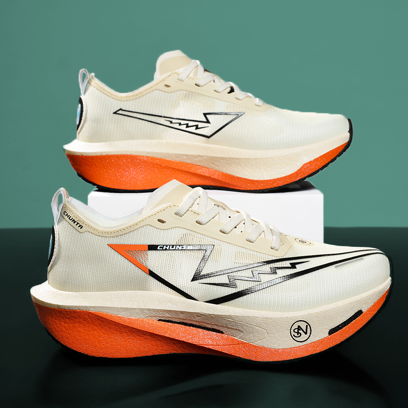 Running Shoe Carbon - รองเท้าวิ่งผู้ชาย คาร์บอนบอร์ด สำหรับมาราธอน กีฬาเฉพาะทาง ระบายอากาศได้ดี น้ำหนักเบา
