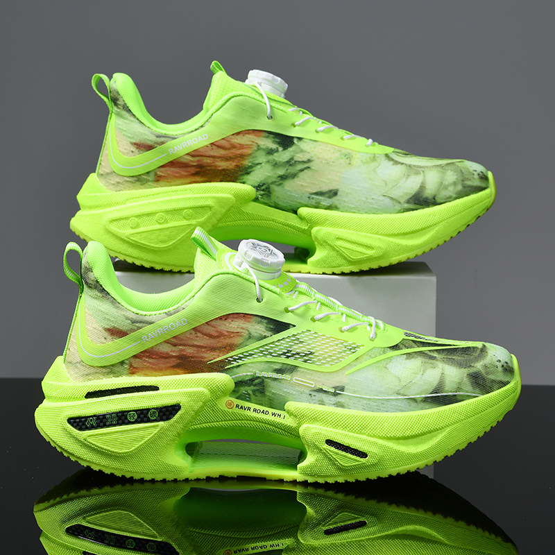รองเท้าวิ่งแบบยืดหยุ่นสำหรับผู - Running Shoe Carbon บทวิจารณ์และราคา