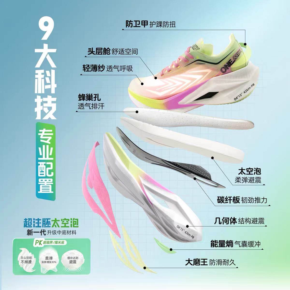 รองเท้าวิ่งมาราธอนสำหรับผู้หญิ - Running Shoe Carbon บทวิจารณ์และราคา